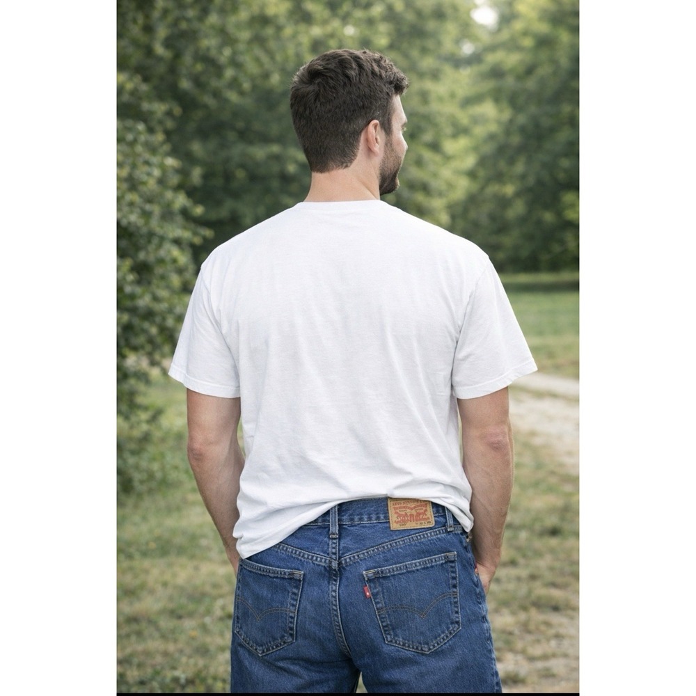 Levis 550 Relaxed Fit Jeans Mens 38x30 Blue Denim Tapered Leg Red Tab‎ EUC
